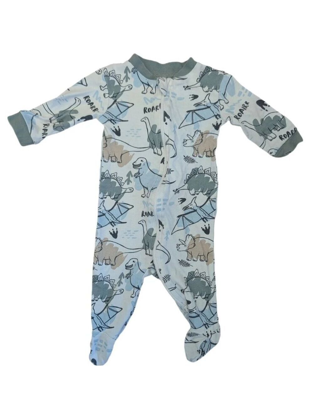 🩵 4/$20 George Dinosaur Sleeper 0-3m